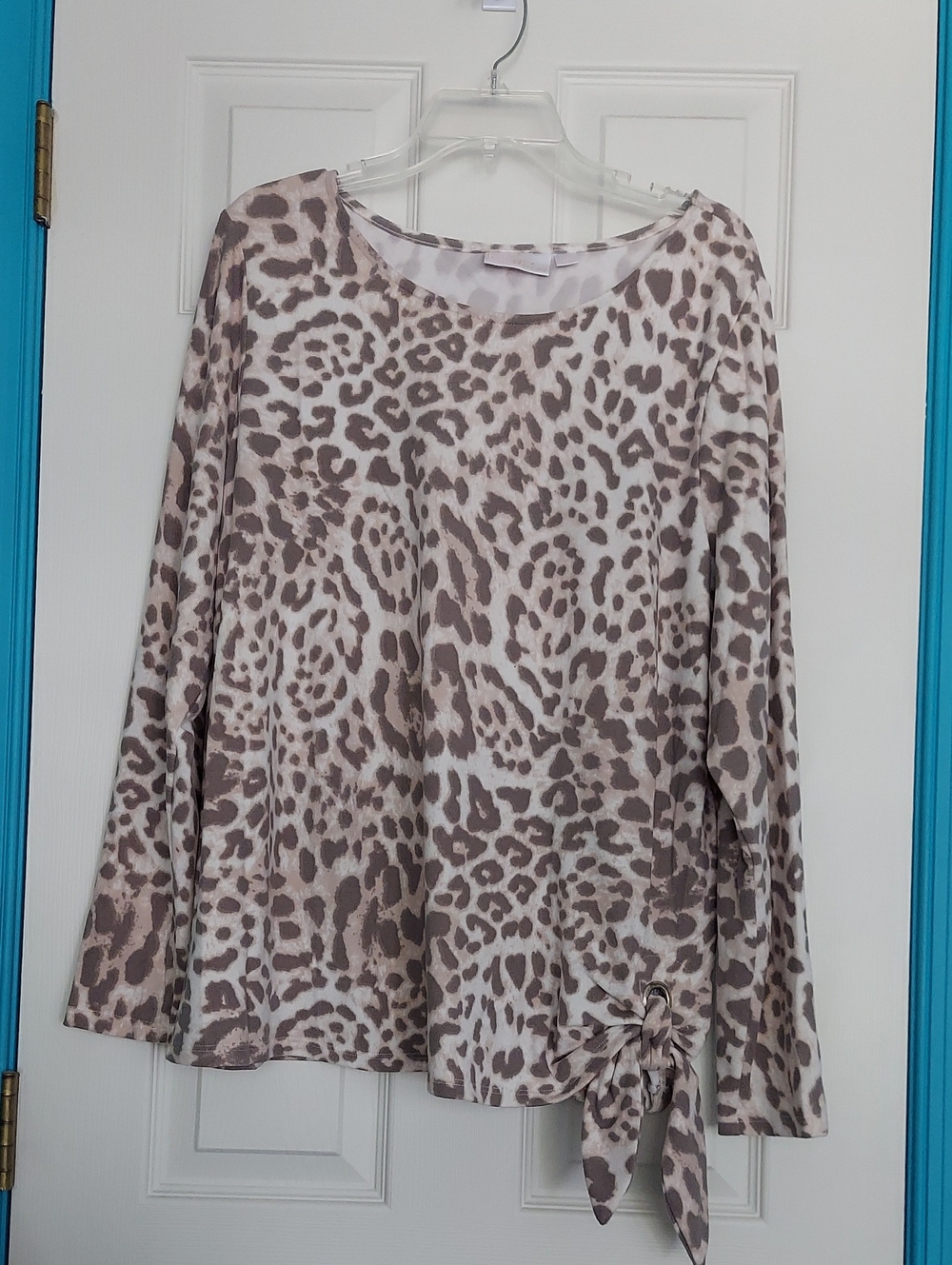 Belle By Kim Gravel Long Sleeve Knit Sweater